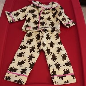 18in doll Pj set